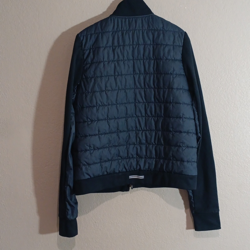 Nike Black Quilted Running Athletic Jacket - Picture 3 of 4